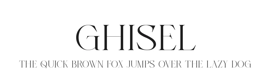 Ghisel by Penatic Studio — Serif Font