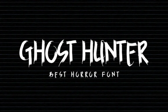 Ghost Hunter Font by FL Space — Script Handwritten Font