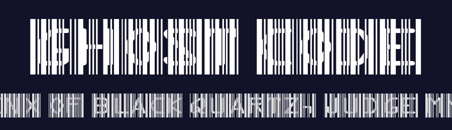 Ghost Code by imagex — Display Font — thumbnail 2