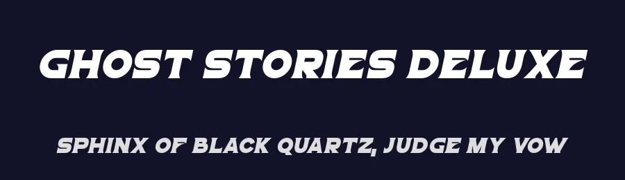 Ghost Stories Deluxe by Hawtpixel — Decorative Font — thumbnail 2