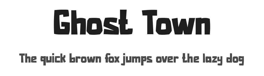 Ghost Town