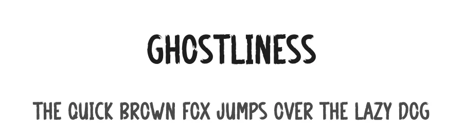 Ghostliness