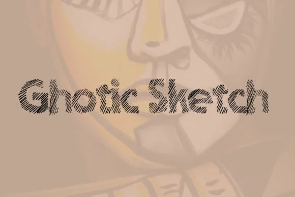 Ghotic Sketch Font by design.steiner — Script Handwritten Font