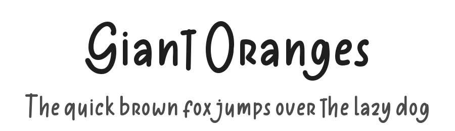 Giant Oranges