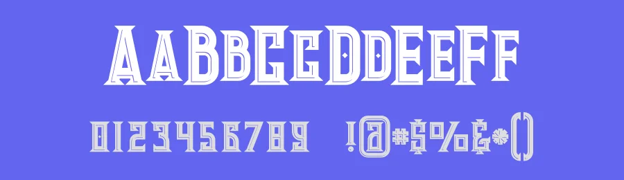 Giant by Peter Olexa — Decorative Font — thumbnail 3