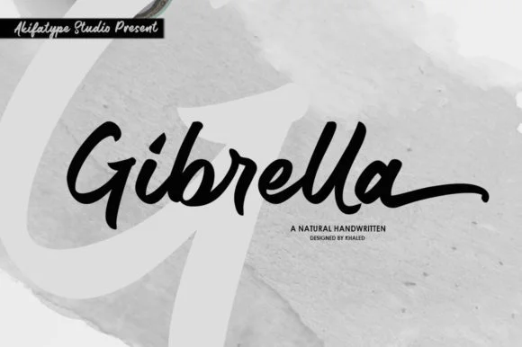 Gibrella Font by akifatype — Script Handwritten Font