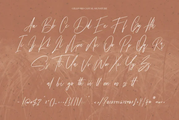 Gillford Font by Maulana Creative — Script Handwritten Font — thumbnail 5