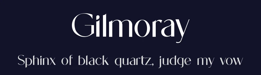 Gilmoray by UI Creative — Sans Serif Font — thumbnail 2