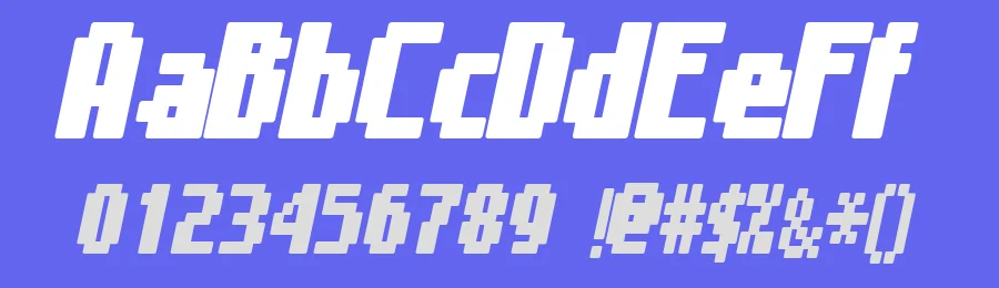 Gimenells by Pizzadude — Display Font — thumbnail 3