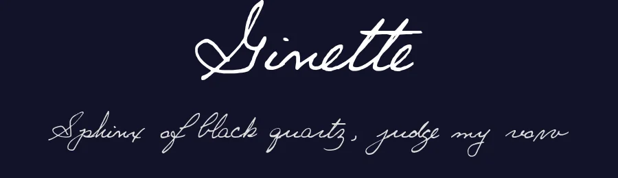 Ginette by philing.net — Script Handwritten Font — thumbnail 2
