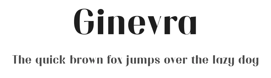 Ginevra by Letterhend Studio — Sans Serif Font
