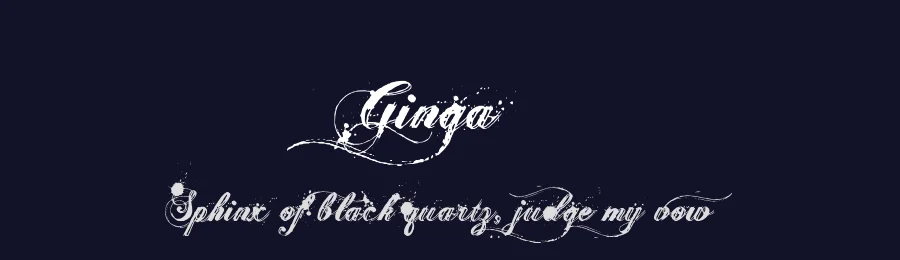 Ginga by Billy Argel Fonts ® — Script Handwritten Font — thumbnail 2