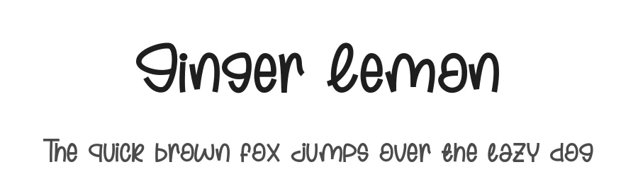 Ginger Lemon