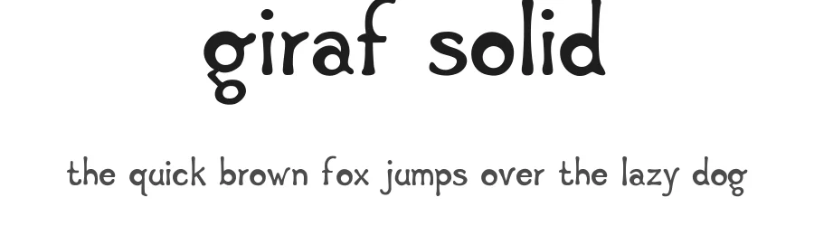Giraf Solid