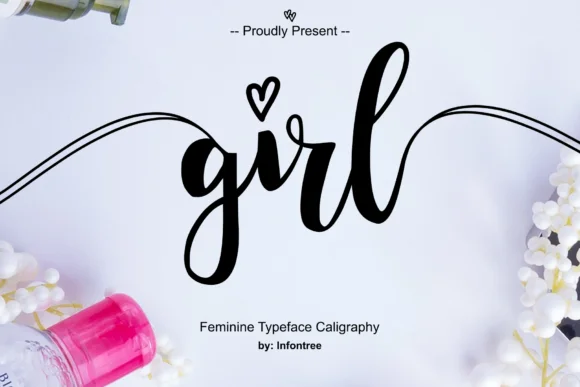 Girl Font by Infontree — Wedding Font
