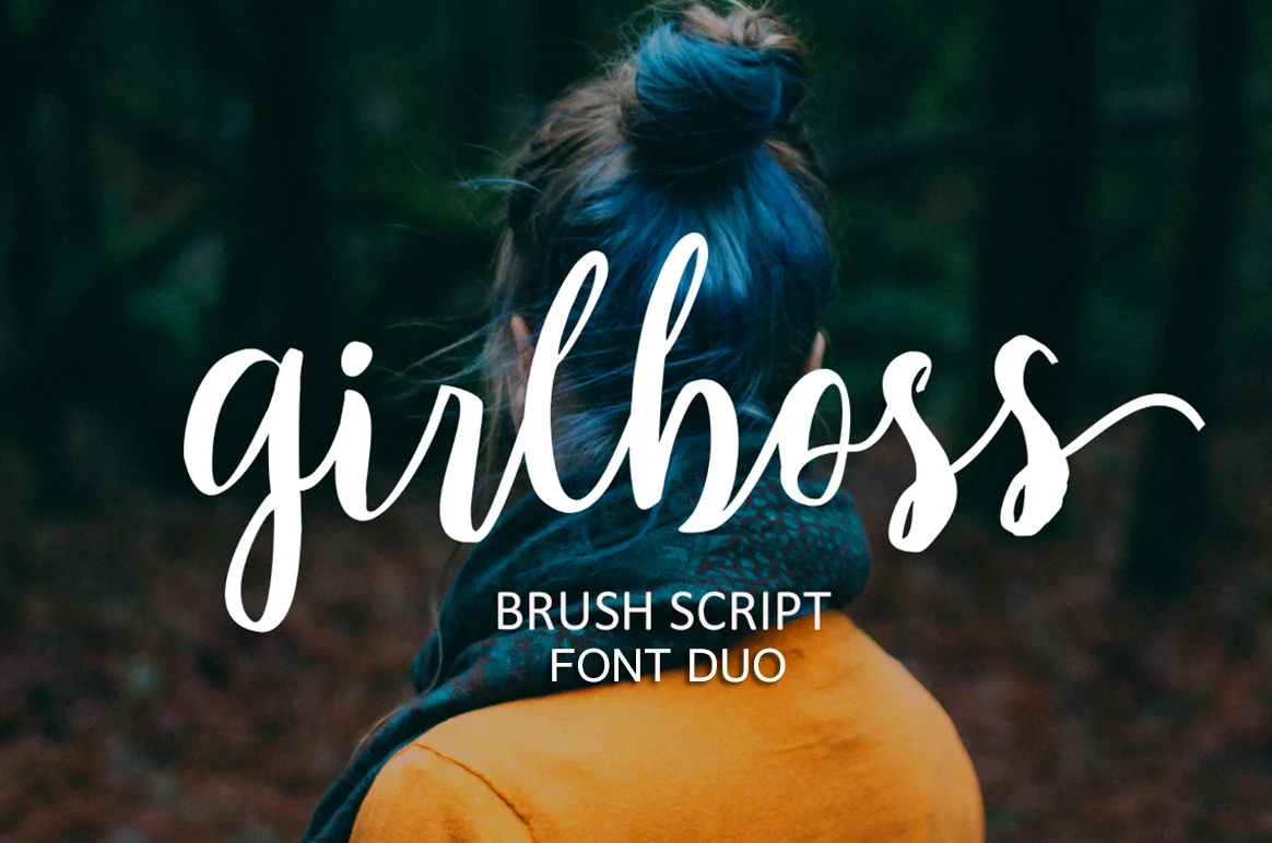 Girlboss Script Font by Youngtype β Script Handwritten Font