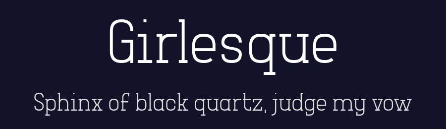 Girlesque by Chequered Ink — Serif Font — thumbnail 2