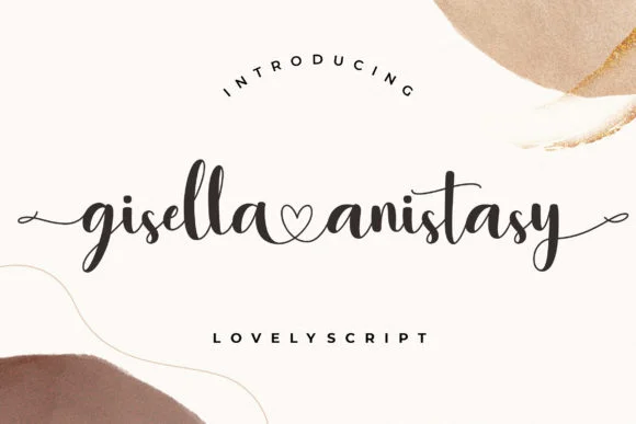 Gisella Anistasy Font by CreatypeStudio — Script Handwritten Font