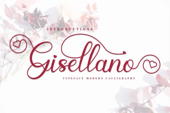 Gisellano Font by YanStudio — Script Handwritten Font