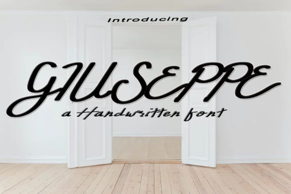 Giuseppe Font by syakaltype — Script Handwritten Font