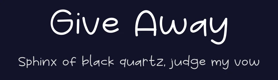 Give Away by Khurasan — Script Handwritten Font — thumbnail 2