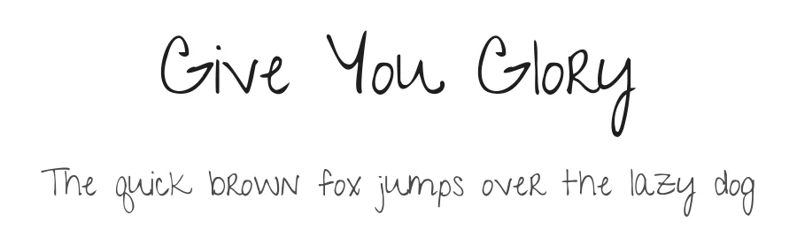 Give You Glory