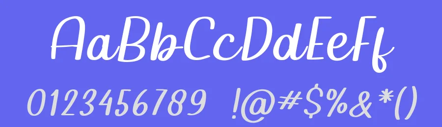 Gladione by Letter Jos — Script Handwritten Font — thumbnail 3