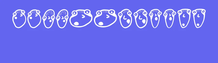 Glatze by Vladimir Nikolic — Dingbats Font — thumbnail 3