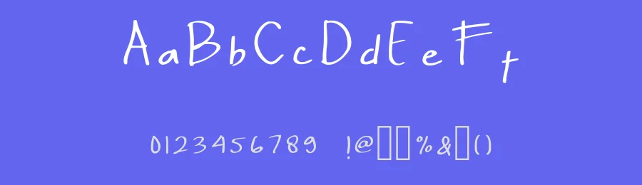 Glenn After School by Glendi Prasetyo — Script Handwritten Font — thumbnail 3