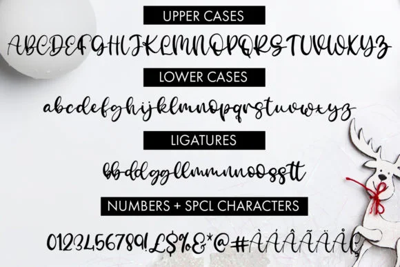 Glimmering Sleigh Font by freelingdesignhouse — Script Handwritten Font — thumbnail 2