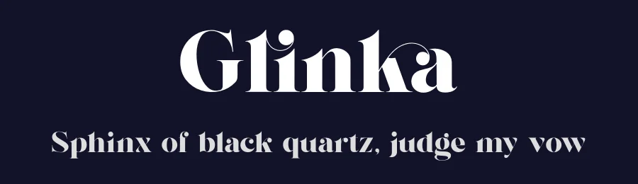 Glinka by Zeenesia Studio — Serif Font — thumbnail 2