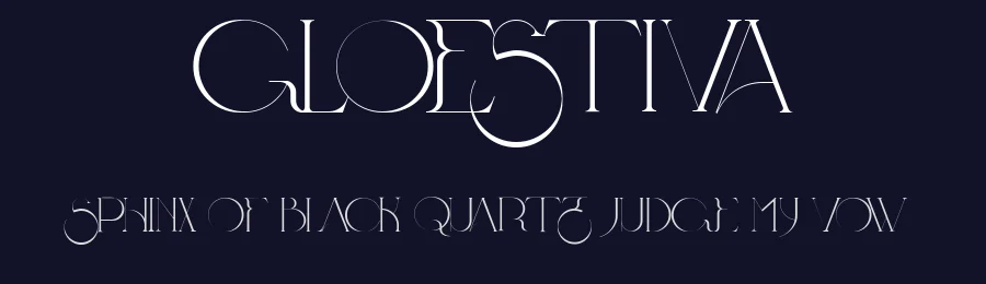 Gloestiva by Gesang Khoiron — Sans Serif Font — thumbnail 2