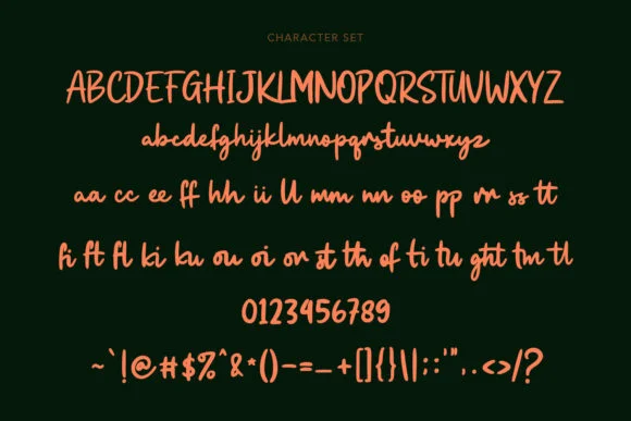 Glofuts Font by Maulana Creative — Script Handwritten Font — thumbnail 8