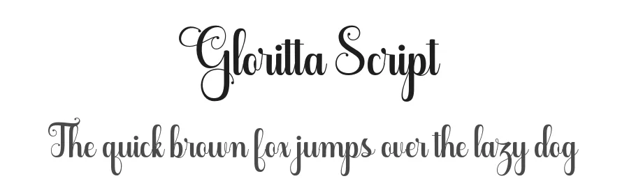 Gloritta Script