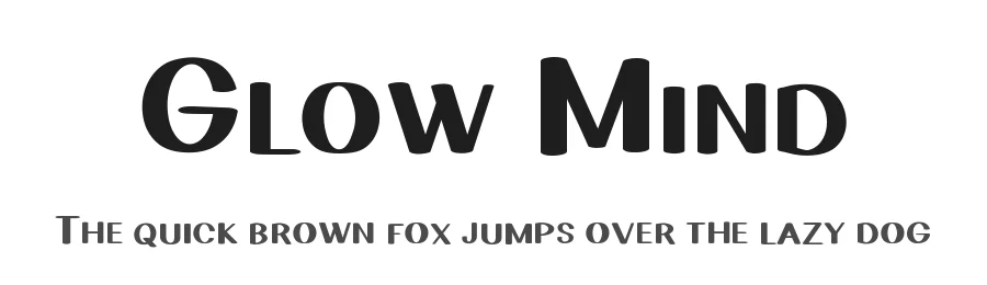 Glow Mind by Aji Waluyo — Decorative Font