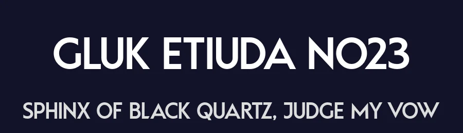 Gluk Etiuda No23 by gluk — Sans Serif Font — thumbnail 2