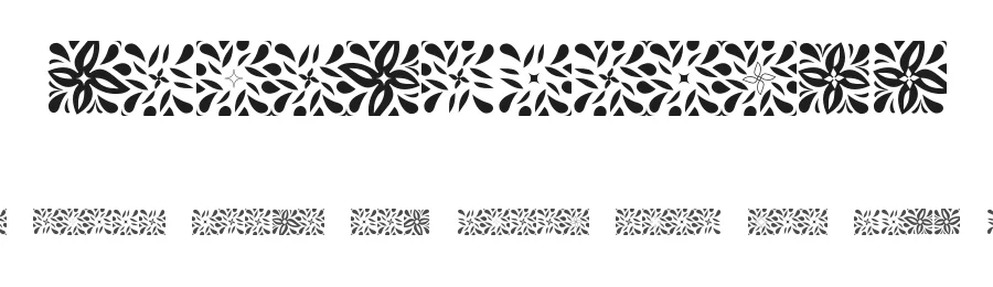 GlukFrames07 by gluk — Dingbats Font