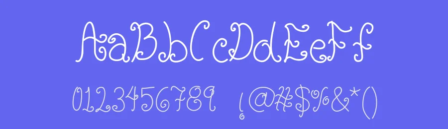 Glyphy by Ana Guerra — Decorative Font — thumbnail 3