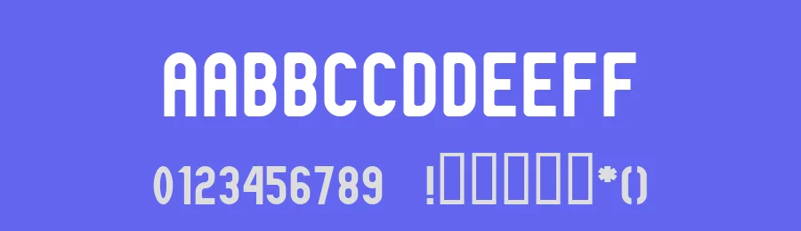 GM Exp by GemFonts / Typotheticals — Sans Serif Font — thumbnail 3