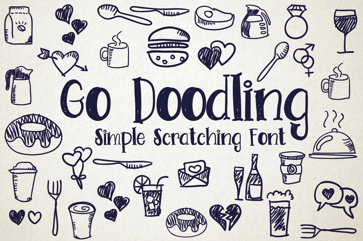Go Doodling Font by Debut Studio — Script Handwritten Font