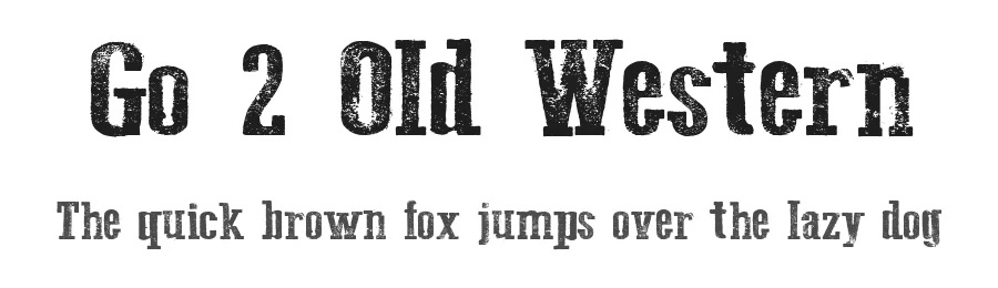 Go 2 Old Western