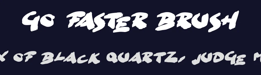 Go Faster Brush by Hawtpixel — Script Handwritten Font — thumbnail 2
