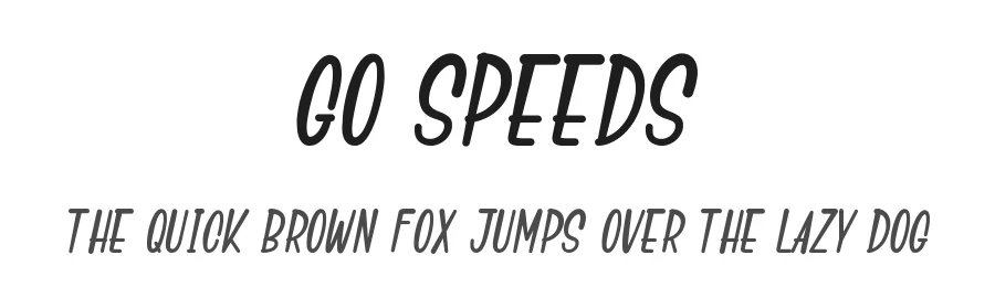Go Speeds