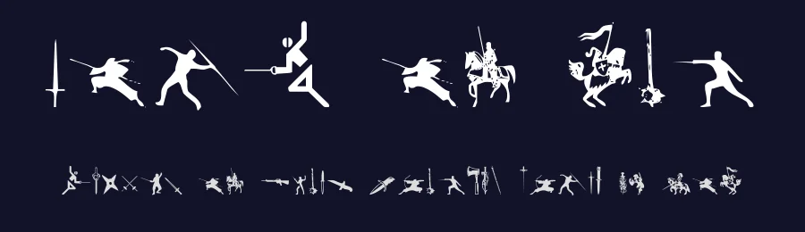 Gods of War by Iconian Fonts — Dingbats Font — thumbnail 2