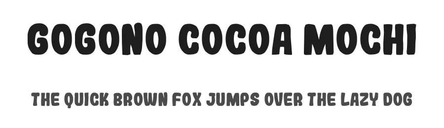 Gogono Cocoa Mochi