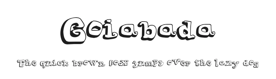 Goiabada by Billy Argel Fonts ® — Decorative Font
