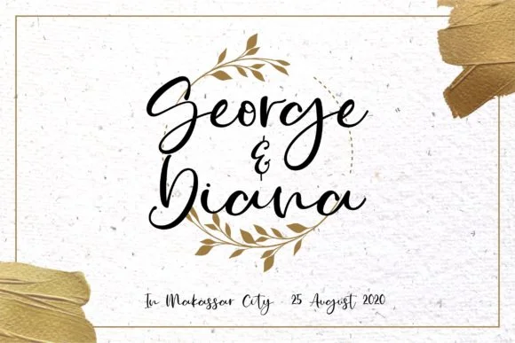 Golden Ballpoint Font by ergibi studio — Script Handwritten Font — thumbnail 9