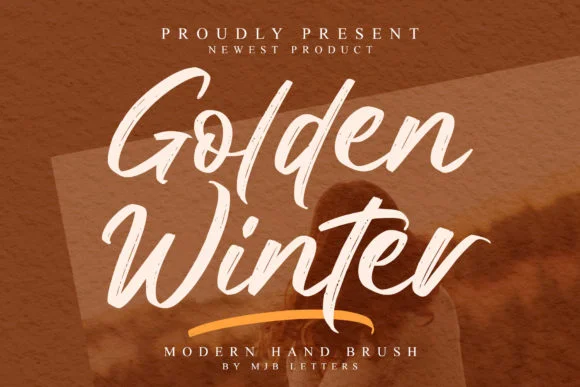 Golden Winter Font by MJB Letters — Script Handwritten Font