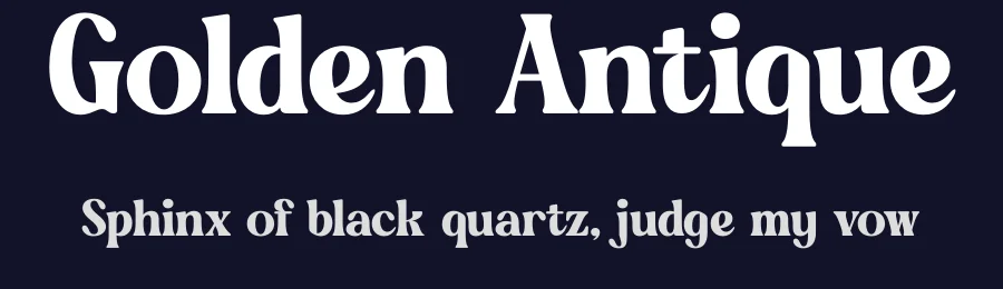 Golden Antique by Letterena Studios — Serif Font — thumbnail 2