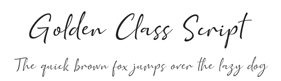 Golden Class Script